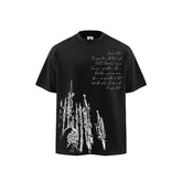 Sacred Architecture Tee | Faith Embossed in Style - Laberetta