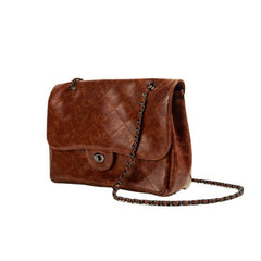 Fashion Retro Large Capacity Rhombus Chain Bag Shoulder Underarm Bag