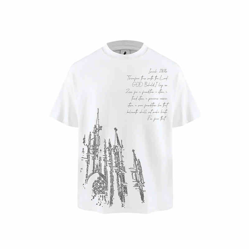 Sacred Architecture Tee | Faith Embossed in Style - Laberetta